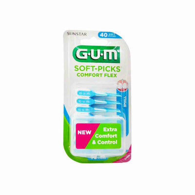 Gum Soft Tooth Picks Comfort Flex Small 40'S