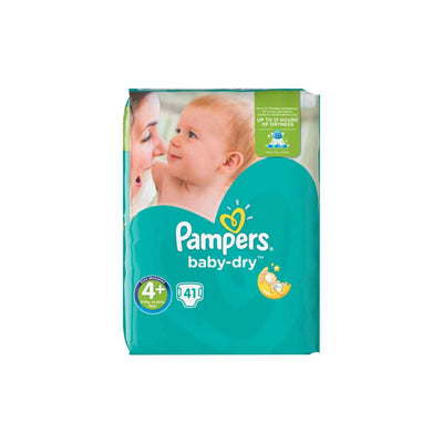 Pampers_ ml Diaper S4+ Vpp (2X41) S222-0