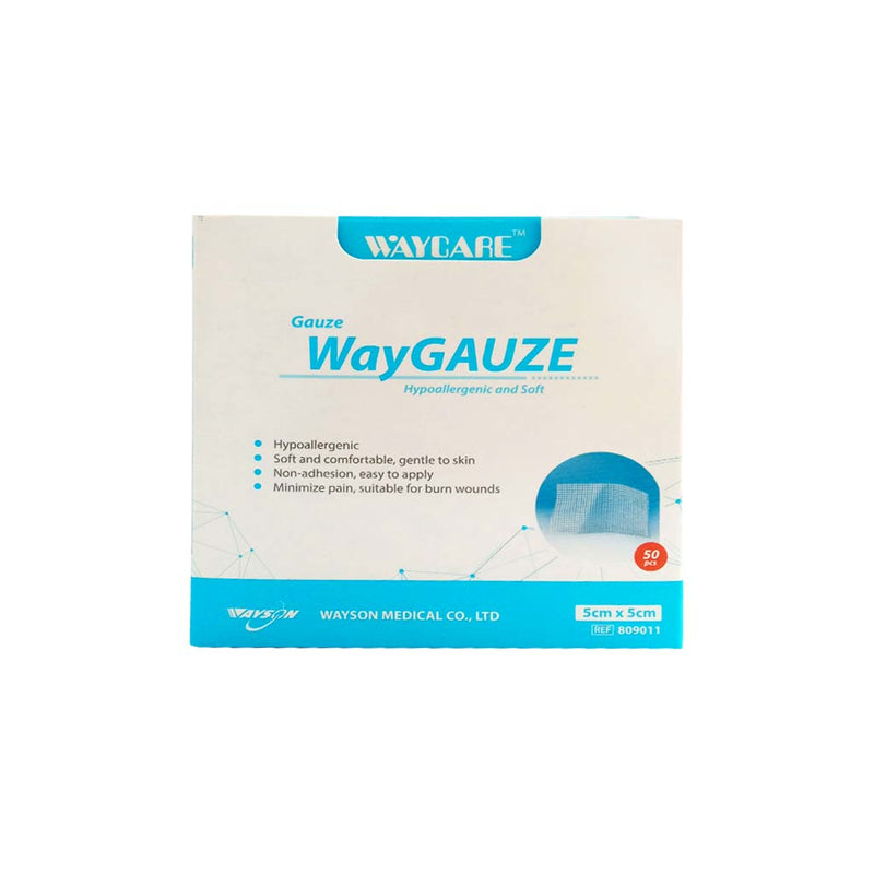 Waycare Waygauze Sterile Swab 5 X5Cm 50&