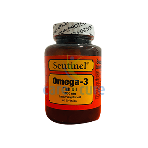 Sentinel Omega-3 Fish Oil Softgels - 60S