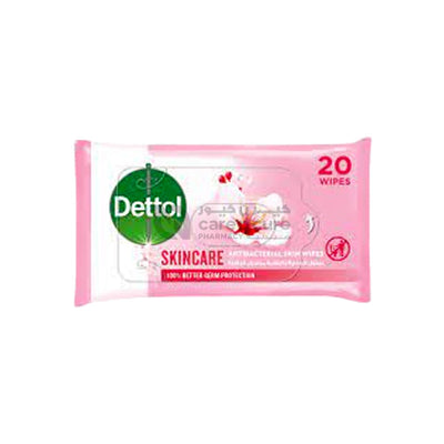 Dettol Skin Care Wipes 20 Pieces