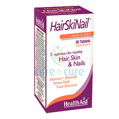 Health Aid Hair Skin & Nail Tablets 30