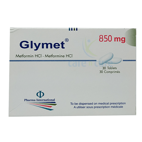 Glymet 850 mg Tablets 30&