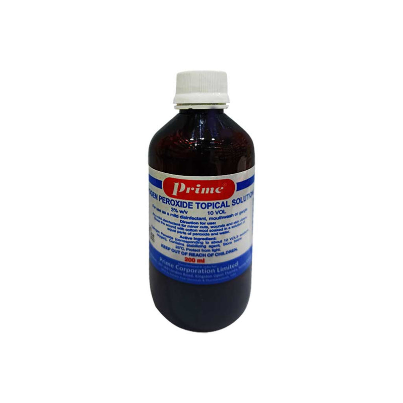 Prime Heyd.Peroxide 3% 10Vol Usp(With Pump) 2