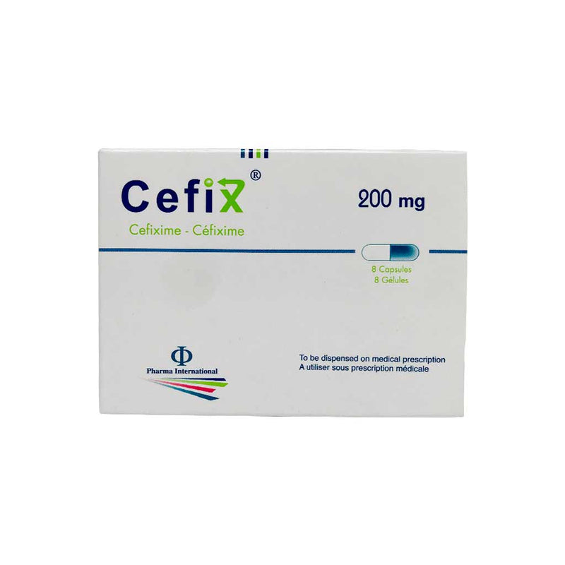 Cefix 200mg Cap - 8&