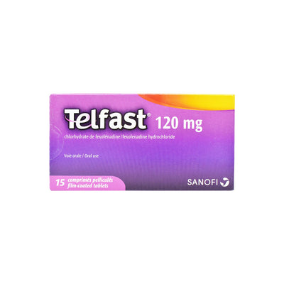 Telfast 120 mg Tablets 15S