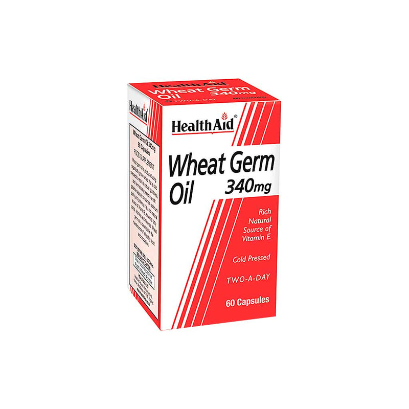 Health Aid Wheat Germ Oil 340mg Cap 60&
