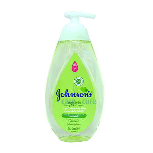 Johnson & Johnson Cham 3 In 1 Wash 500 ml (New) 