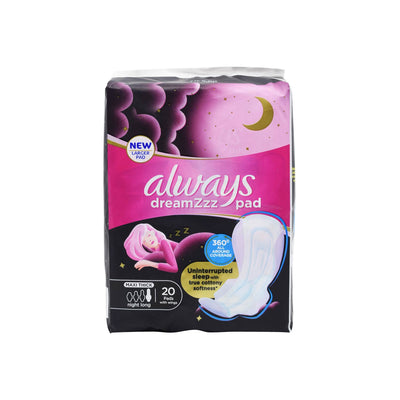 Always Dreamzzz Nw Pads 20'S 12 [2-10]