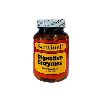 Sentinel Digestive Enzymes Tablets - 100's