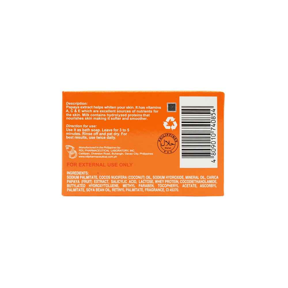 Rdl Papaya Soap W/Milk 135gm