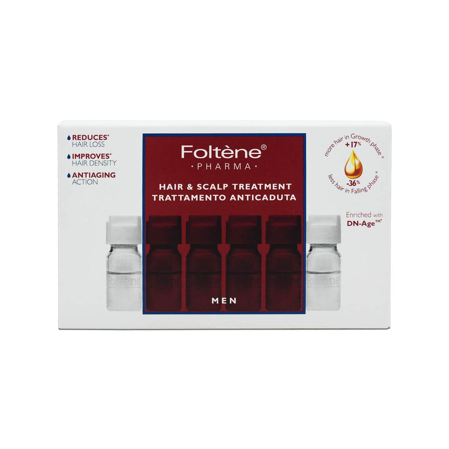 Foltene Hair & Scalp Treat Ampoule Men X 12 V