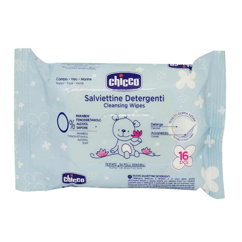 Chicco Cleansing Wipes 16&