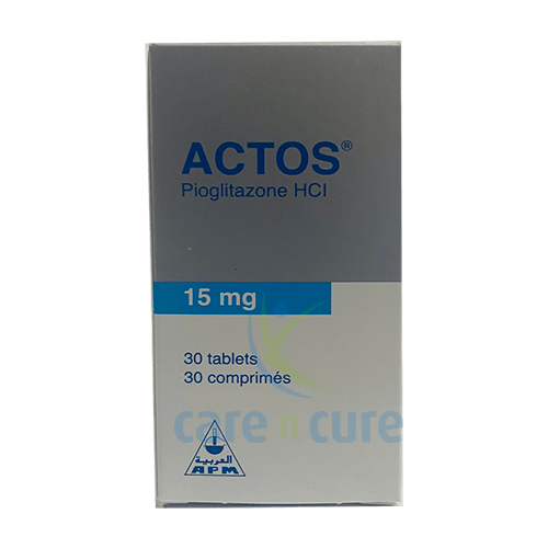 Actos 15 mg Tablets 30S