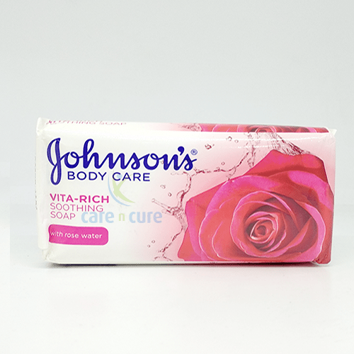 Johnson & Johnson Vita Rich Rose Water Soap 175G 