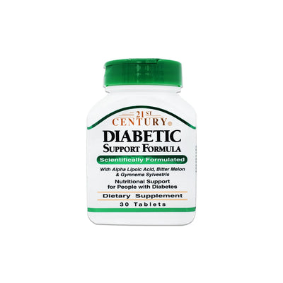 21st Century Diabetes Formula 30 Tablets