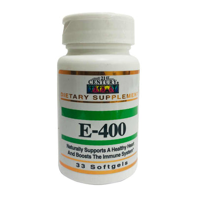 21St Century Vitamin E-400 [33Softgels]