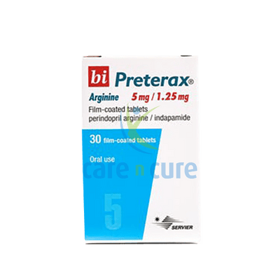 Bi Preterax Arginie 5 Mg/1.25 mg Fc Tablets 30S