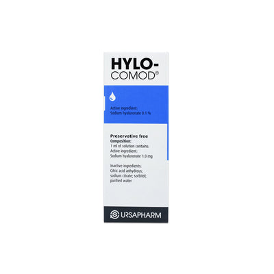 Hylo Comod Eye Drops 10 ml