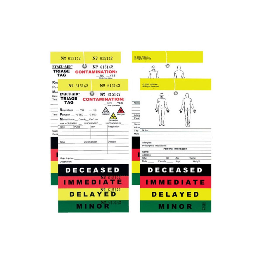 Triage Tags 50'S