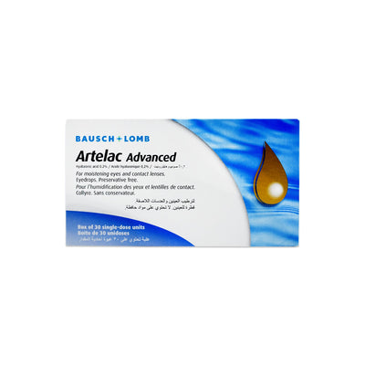 Artelac Advanced Eye Drops 30 Ampules