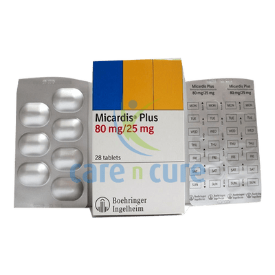 Micardis Plus 80Mg/25mg Tablets 28's