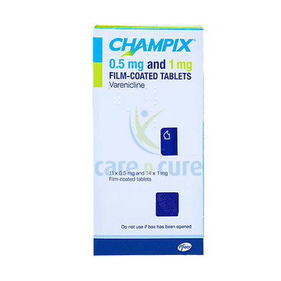 Champix Titration 0.5mg (11's+1 mg 14's) Tablets 25's