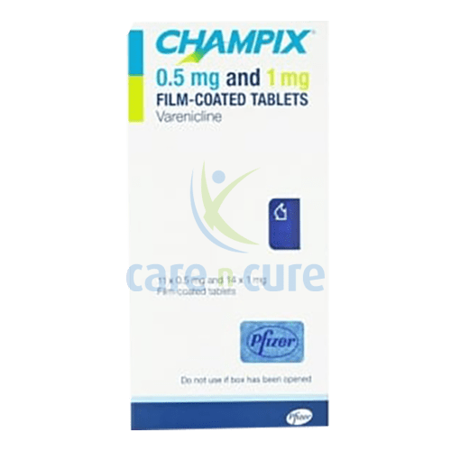 Champix 1mg Tablets 28X2