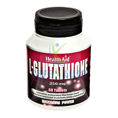 Health Aid L-Glutathione 250 mg Tablets 60S