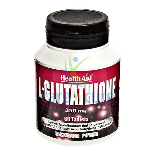 Health Aid L-Glutathione 250 mg Tablets 60S