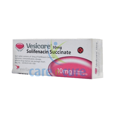 Vesicare 10mg Tablets 30's