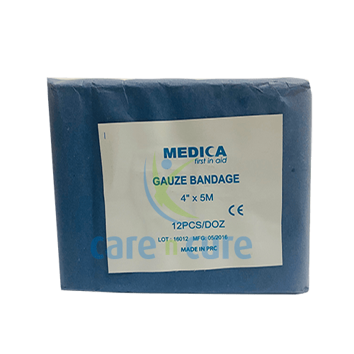 Medica Gauze Bandage 10 cm X 5 12 Rolls