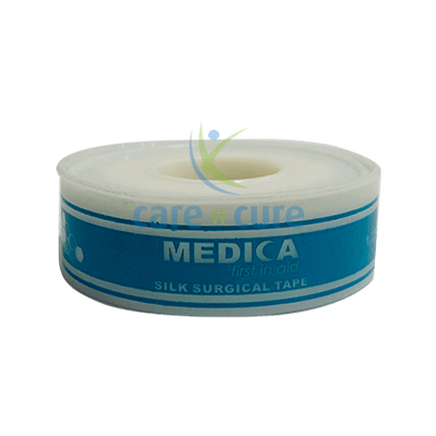Medica Silk Surgical Tape 1.25cm X 5Y With Cover