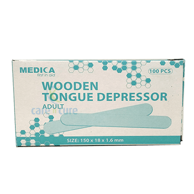 Medica Non Sterile Wooden Tounge Depressor Sm80001