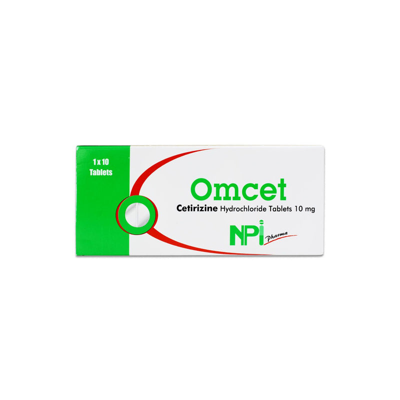 Omcet 10mg Tablets 10S