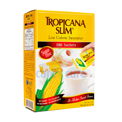 Tropicana Slim Zero Calories 100S Sachets