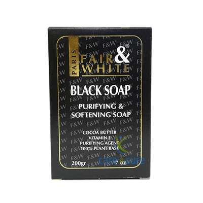 Fair&White Black Soap