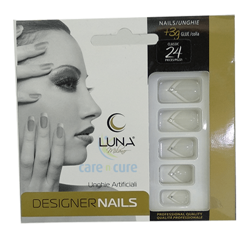 Luna French Nails,Design &Diamante Lu063