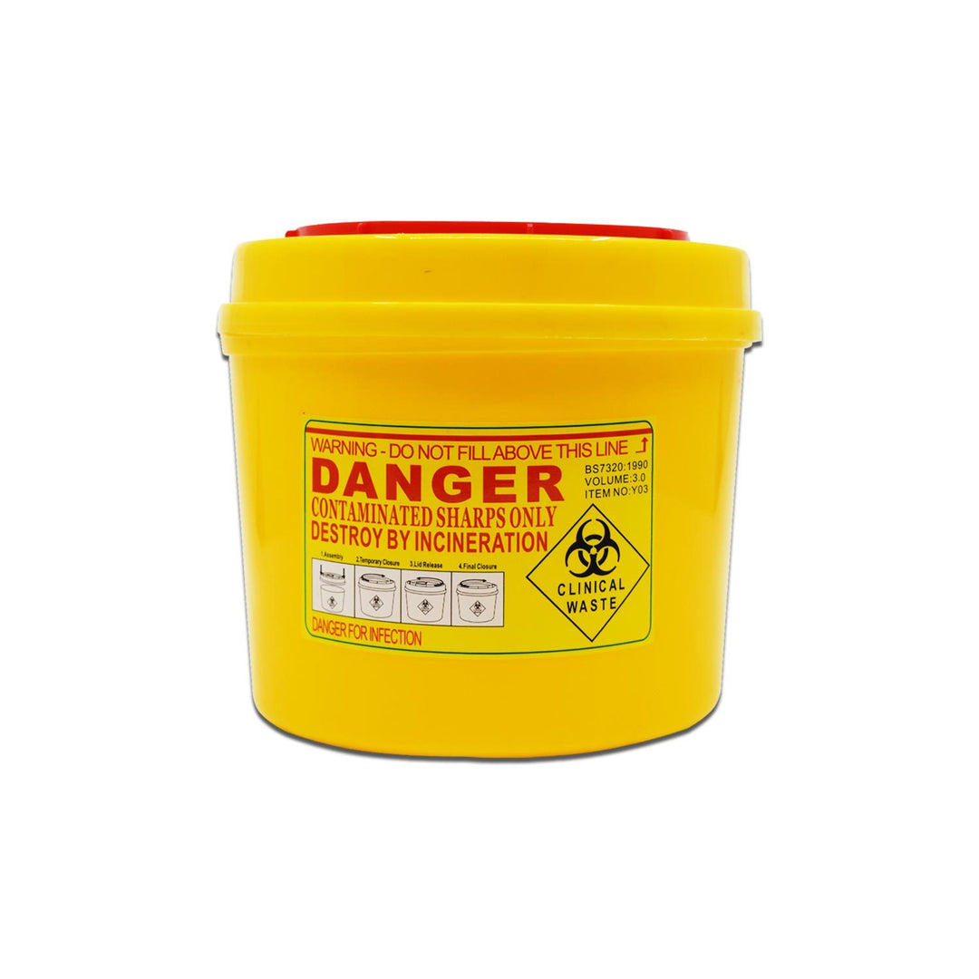 Medica Sharp Container 3Ltr Sm30032A Medica Sharp Container 3Ltr Sm30032A