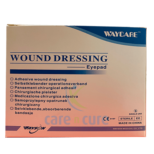 Waycare Dressing Eye Pad Adh 5X7.5cm 50S 803012 50S