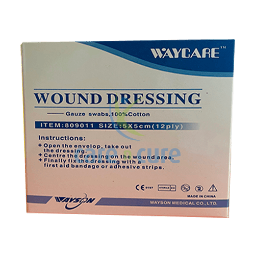 Waycare Gauze Swab 5X5 cm 50S 