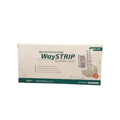 Waycare Skin Closure Strip 5'S (3X75mm) 20'S