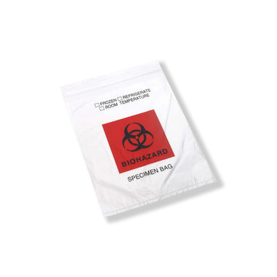 Medica Bio Hazard Bags 10 ~ 10 ~ - 100'S