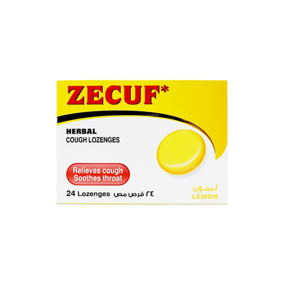 Zecuf Lozenges Lemon 24S