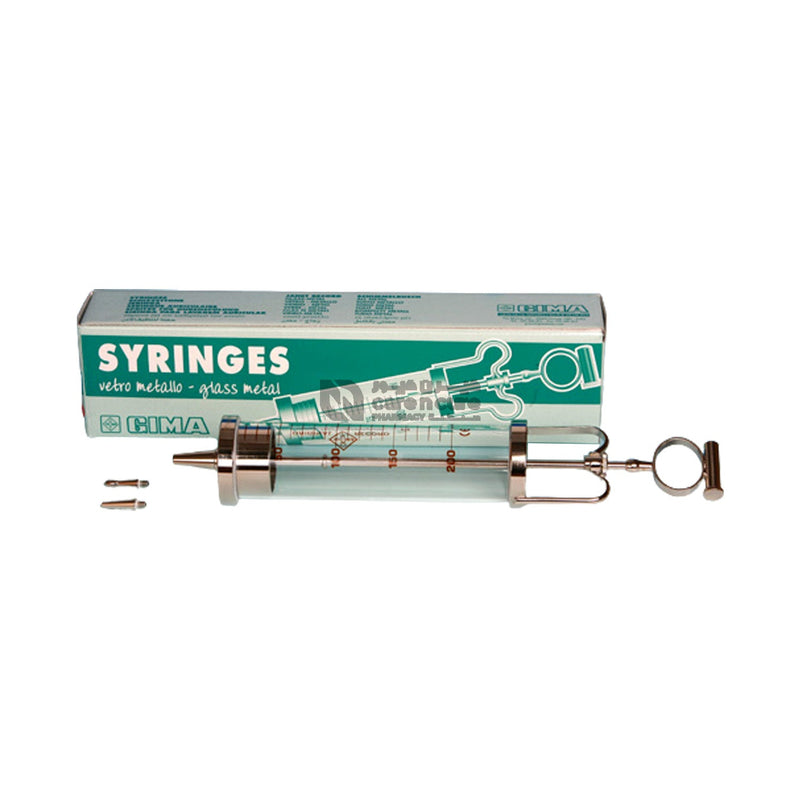 Janet Ear Syringe 50 Cc Glass/Metal