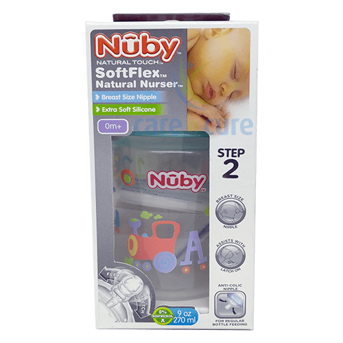 Nuby Nt. Soft Flex Natural Nurser 270ml 68057