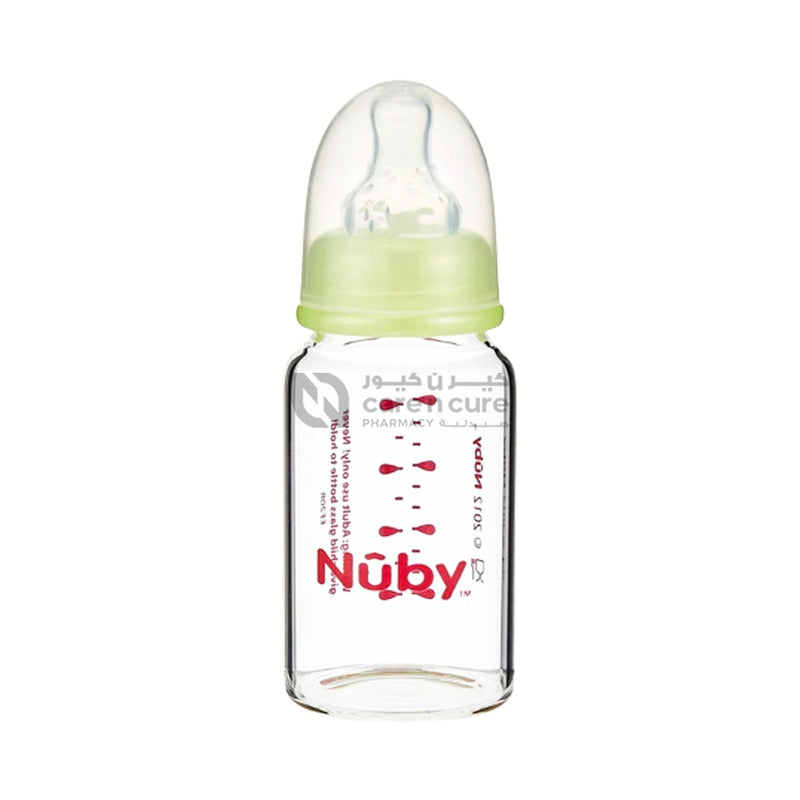 Nuby Standard Neck Glass Bottle 120 ml 1178