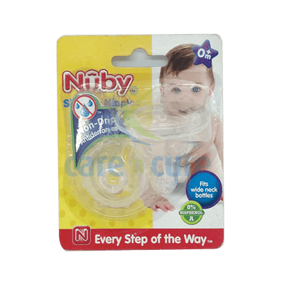 Nuby Wide Neck No-Spill Nuby Nipple 923