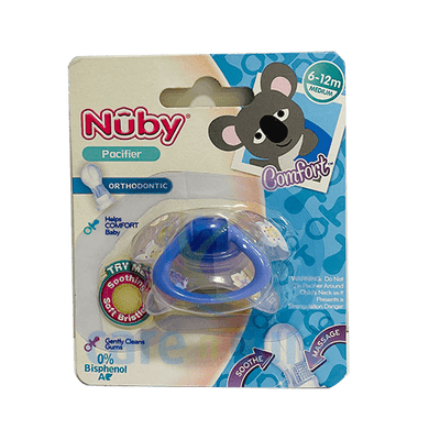 Nuby Geo Orthodontic Pacifier 6-12M 5718