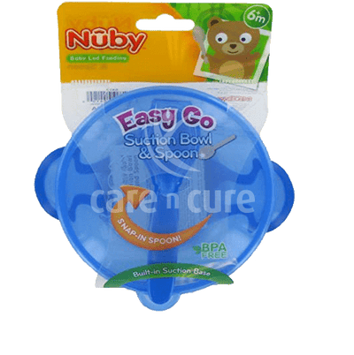Nuby Suction Bowl With Lid And Spoon 67699